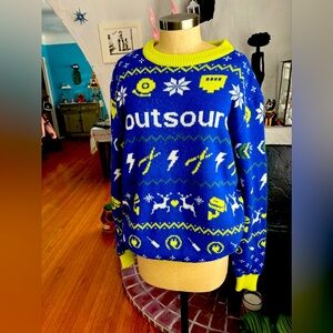 Fun and festive holiday ugly sweater.